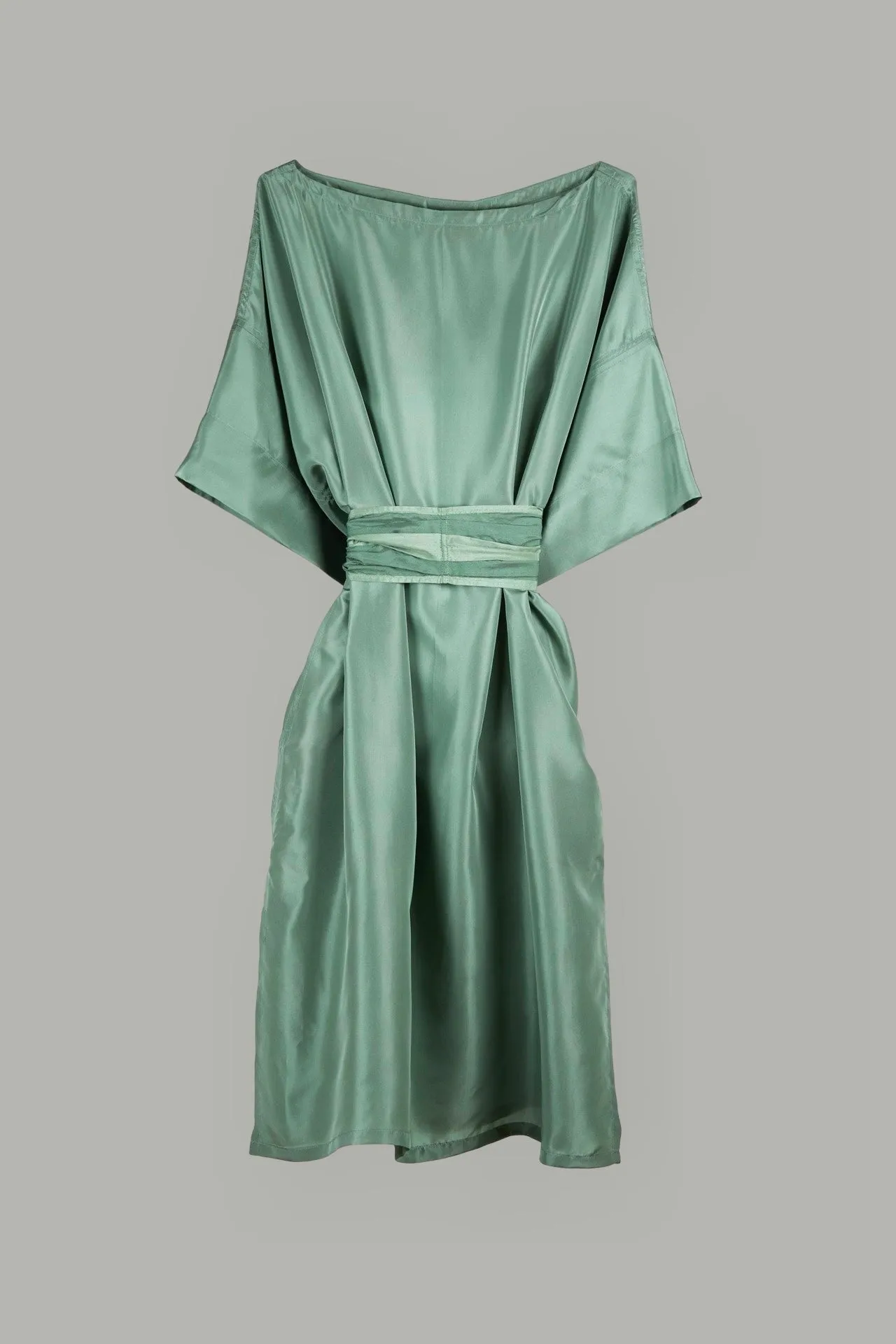 Rectangle Kaftan & Sash in Sienna Silk