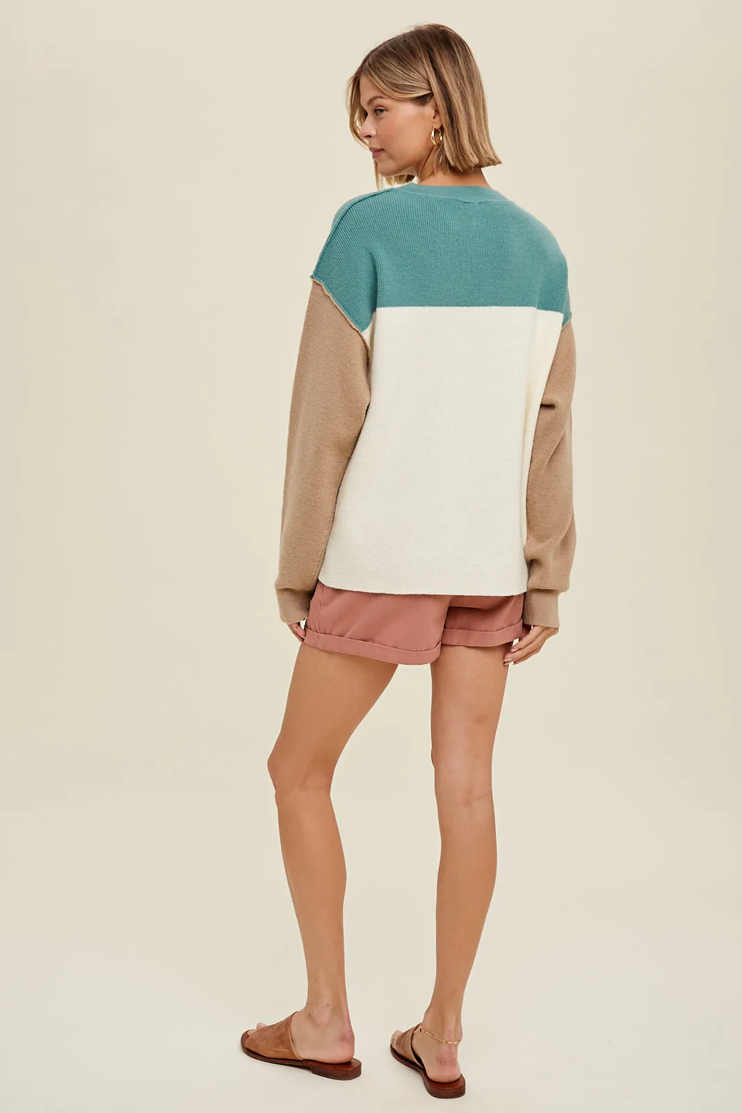 Reverse Stitch Sweater