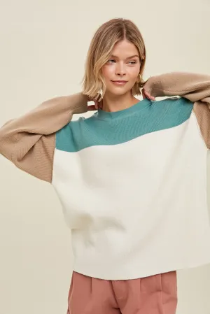 Reverse Stitch Sweater