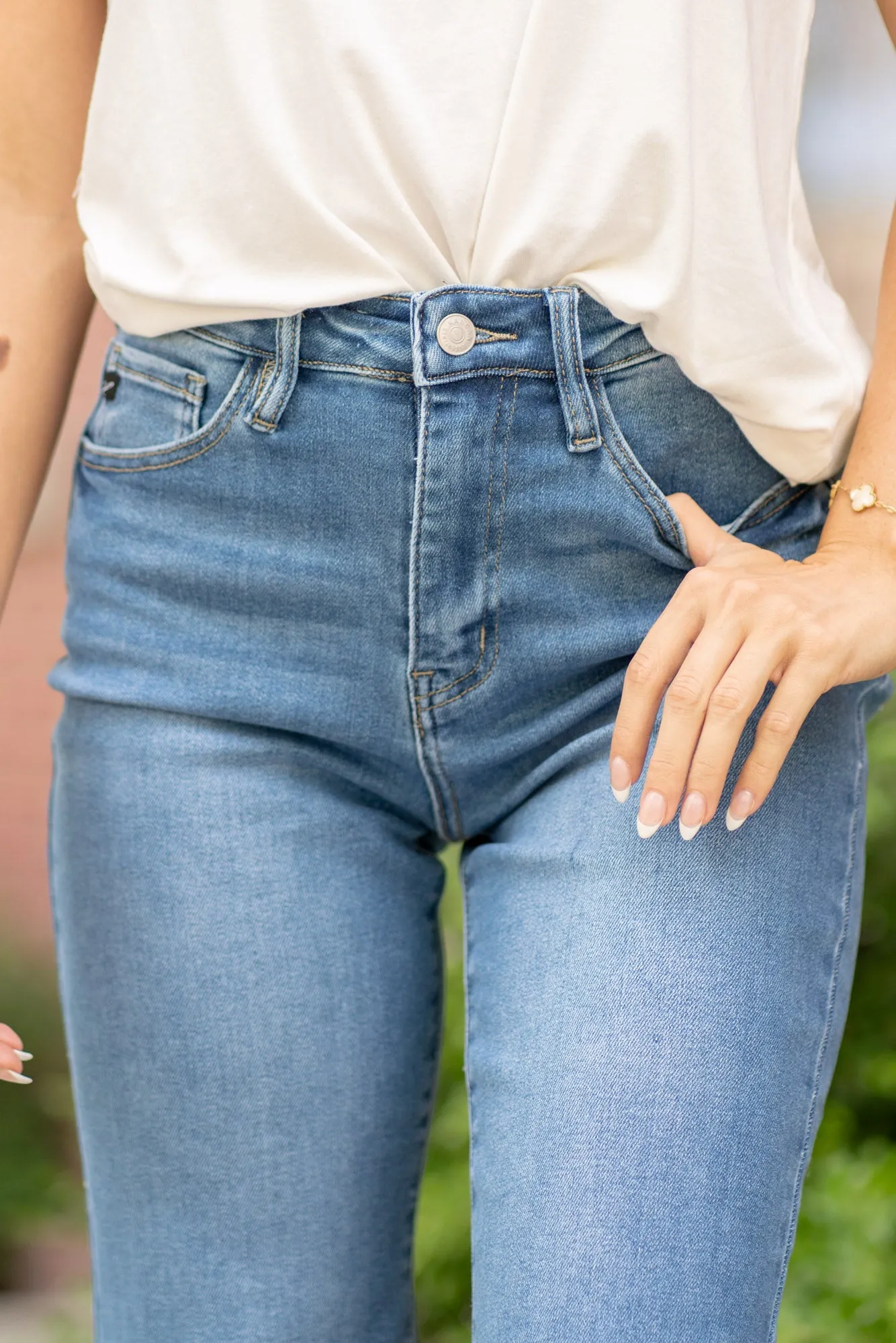 Rixby High Rise Capri Flare