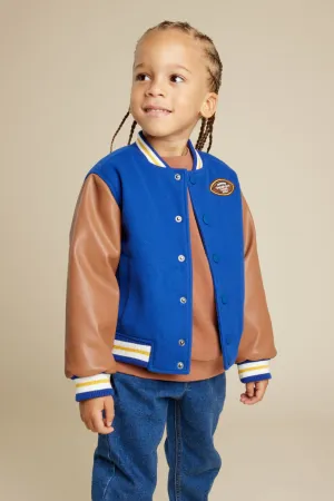 Royal Blue Varsity Jacket