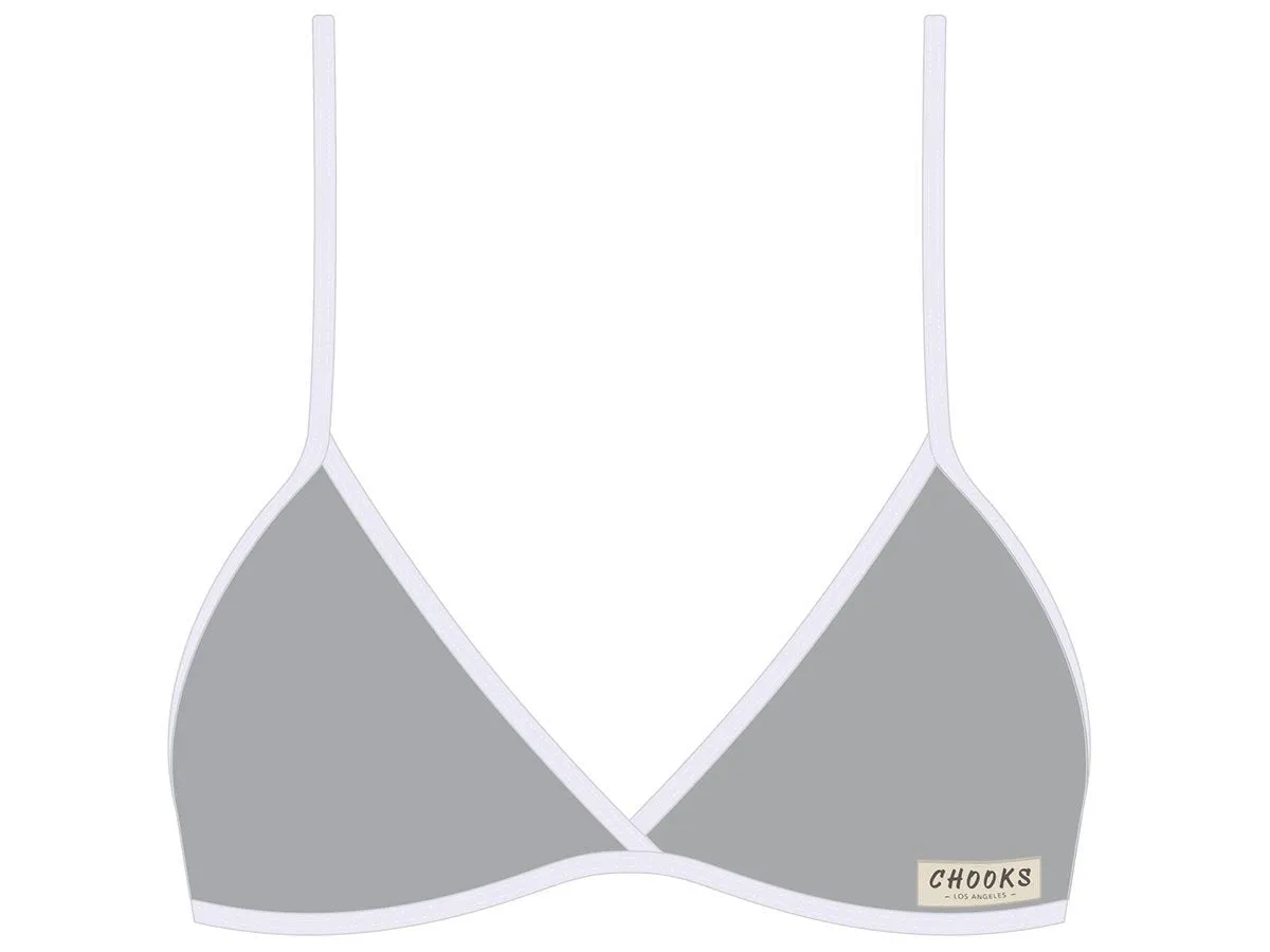 Sailor Grey Fitted Top