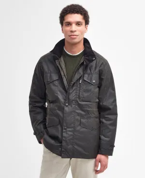 Sapper Wax Jacket in Olive