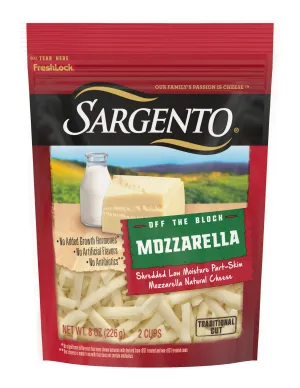 Sargento Mozzarella Shredded 8oz