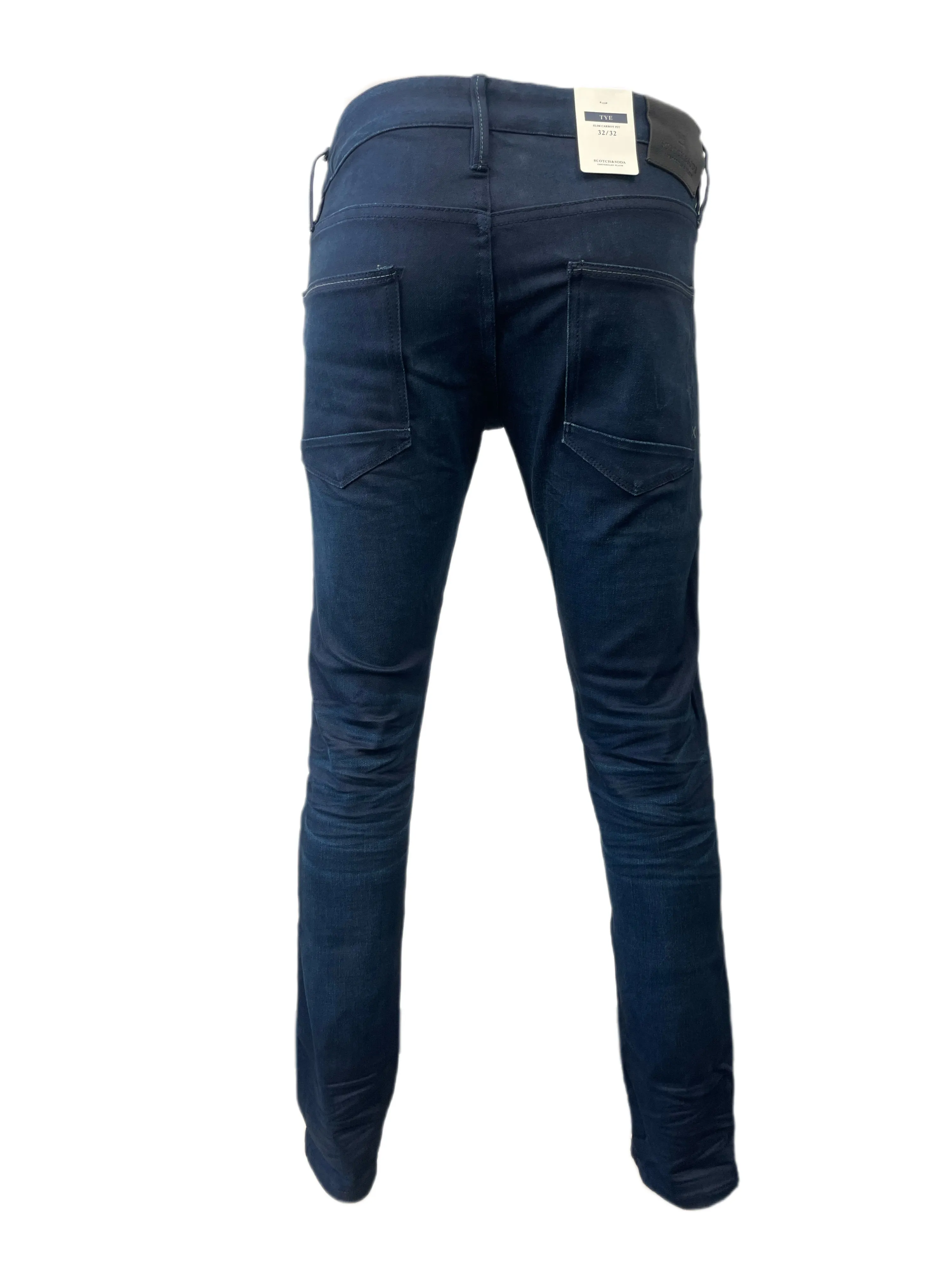SCOTCH & SODA Men's Navy Tye Plus Cool And Dark Jeans #610 38/34 NWT