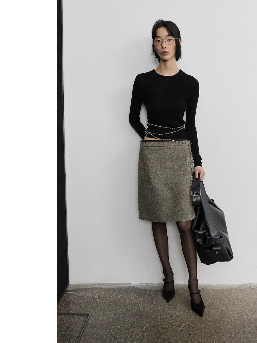 Seamless All-Wool Sweater