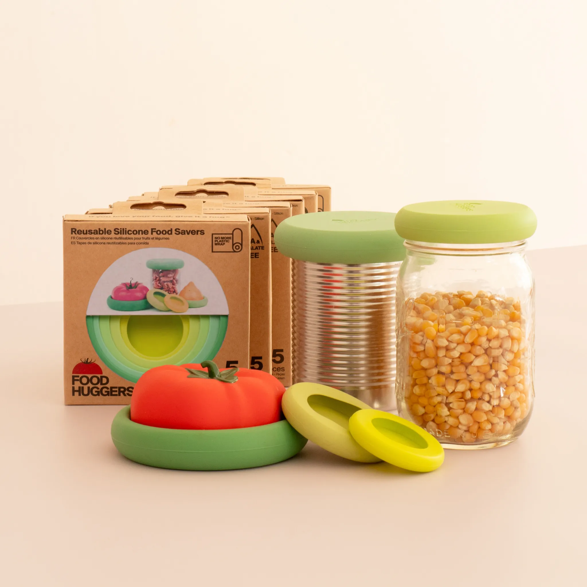 Set of 5 Food Huggers