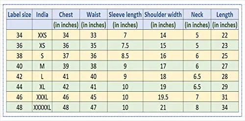 SHAUN Women T-Shirt(104WTS1_N44_DarkBlue_X-Large_Pack of 1)