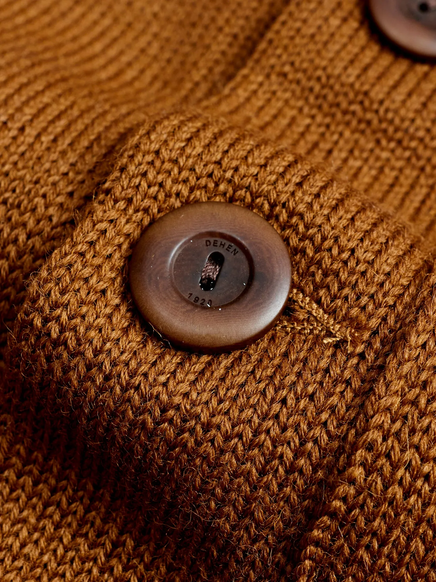 Shawl Sweater Coat in Whiskey
