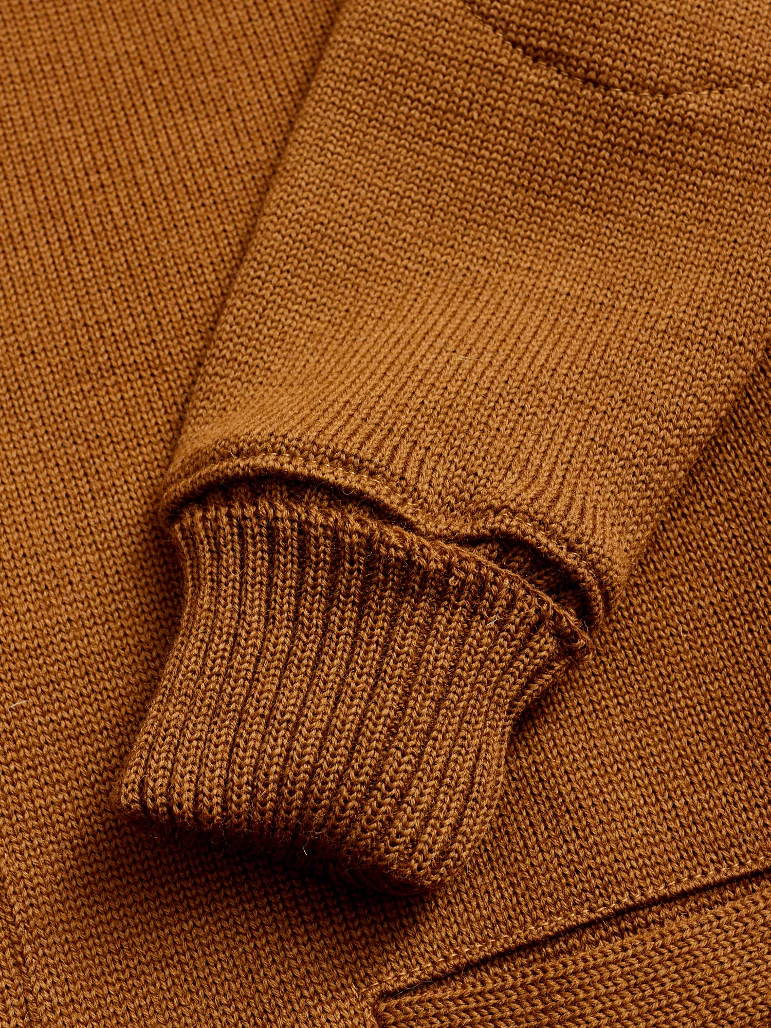 Shawl Sweater Coat in Whiskey