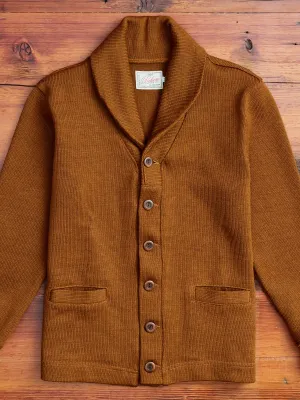 Shawl Sweater Coat in Whiskey