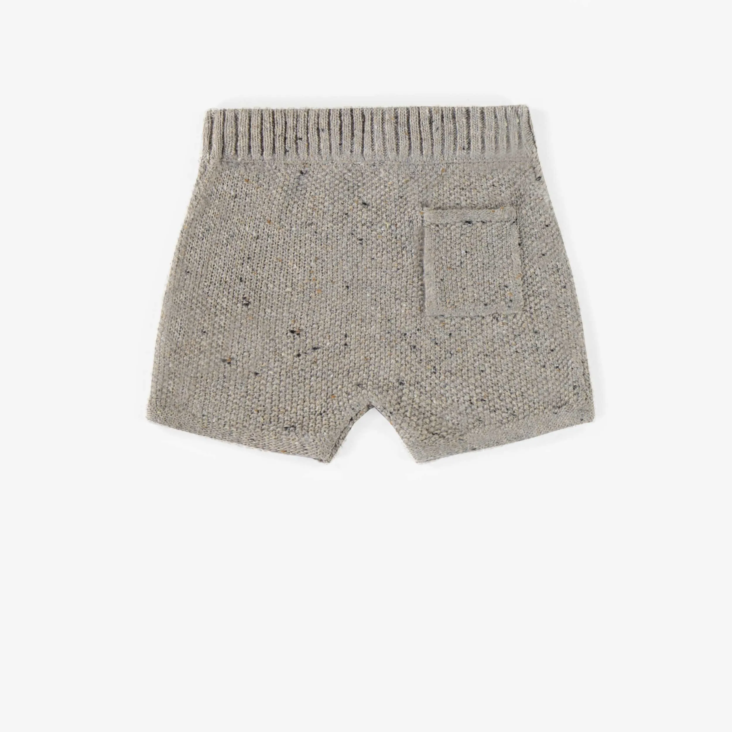 Short de maille, naissance unisexe || Knit short, newborn unisex