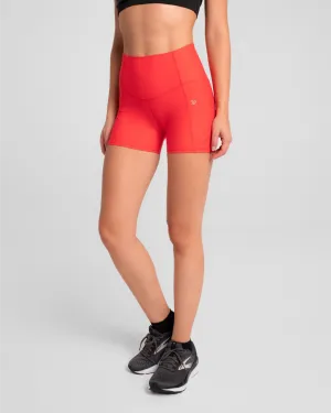 Short vibrant Rojo