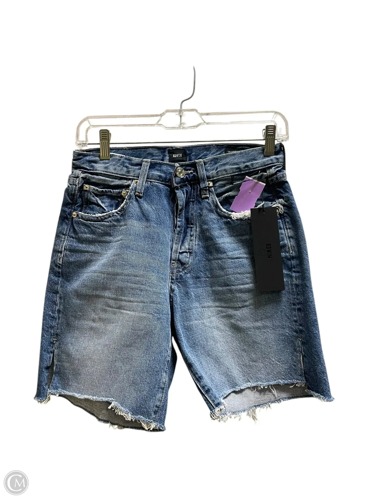 Shorts By Edwin In Blue, Size: 0