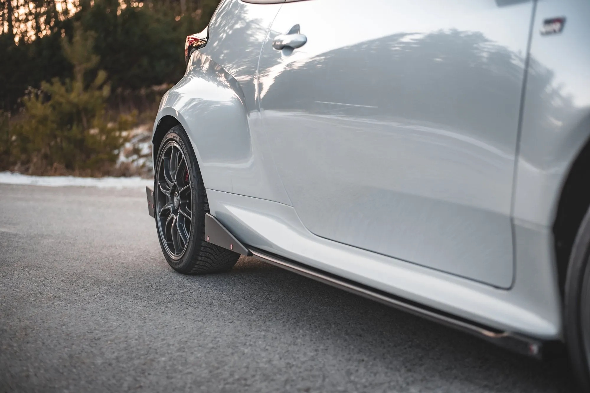 Side Skirts Diffusers V.2   Flaps Toyota GR Yaris Mk4