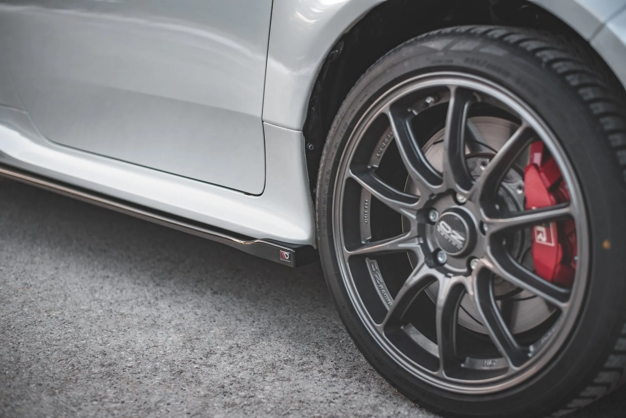 Side Skirts Diffusers V.2   Flaps Toyota GR Yaris Mk4
