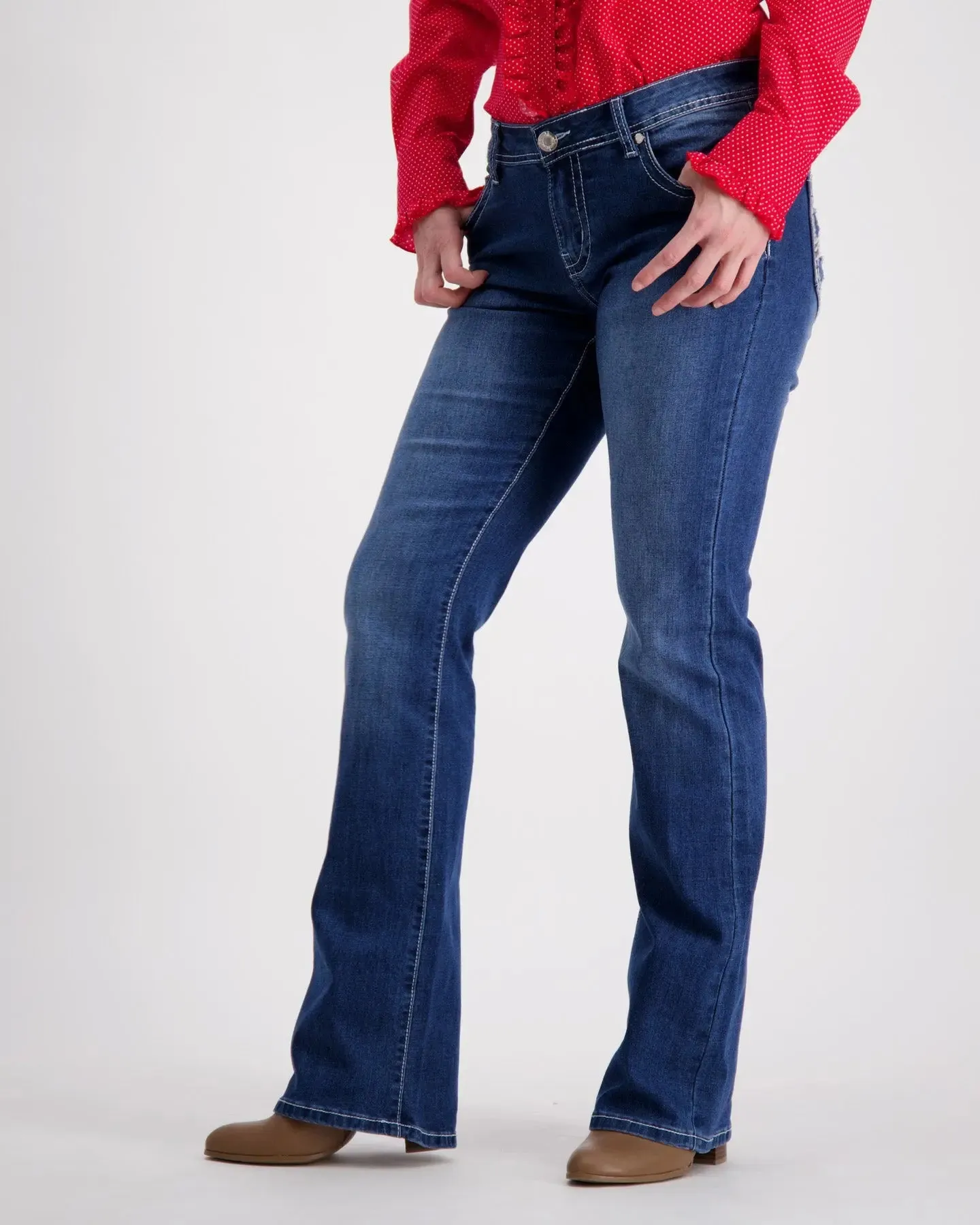 Sierra Boot-Cut Jeans