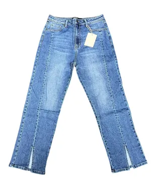 Skinny Crystal Blue Jeans