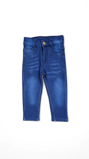 Slim Fit Dark Blue Classic Jeans