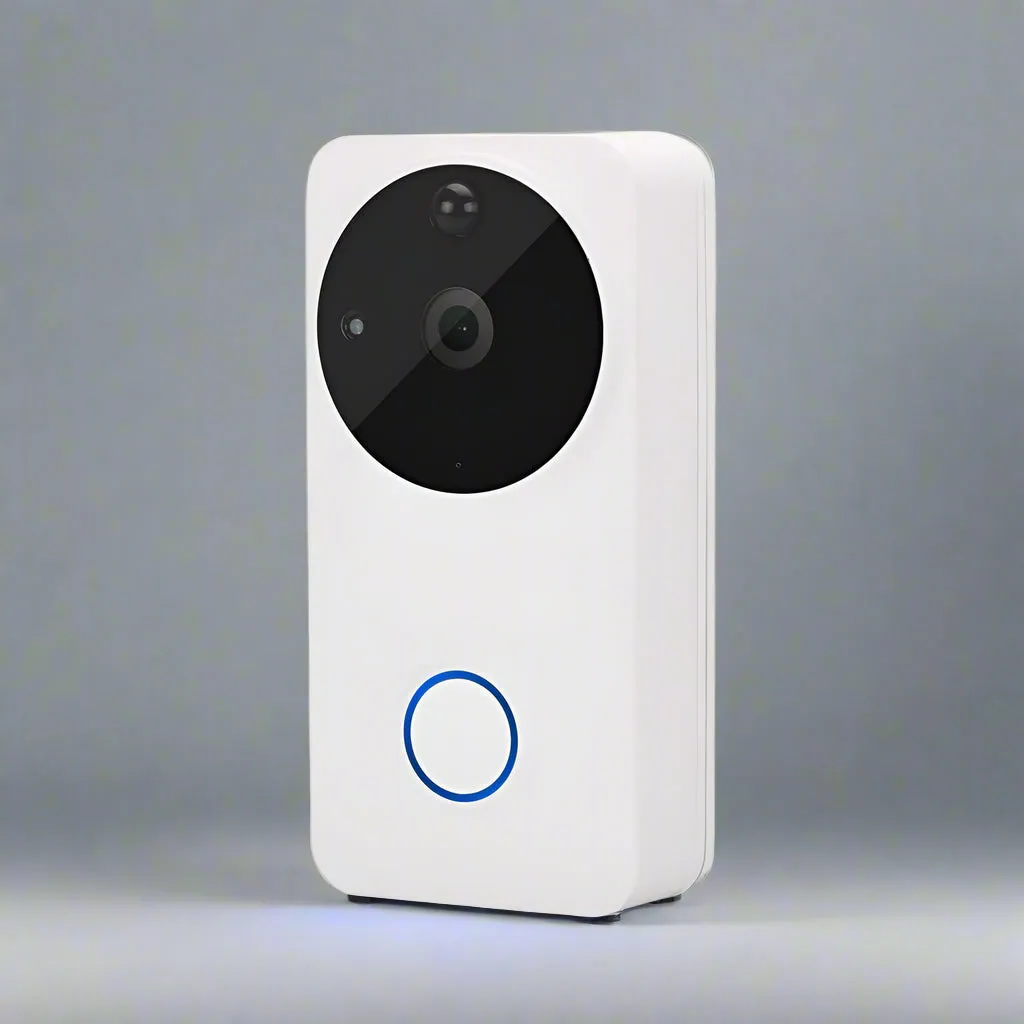 Smart Home Wireless Video Doorbell with Two-Way Audio, Motion Detection, and Night Vision