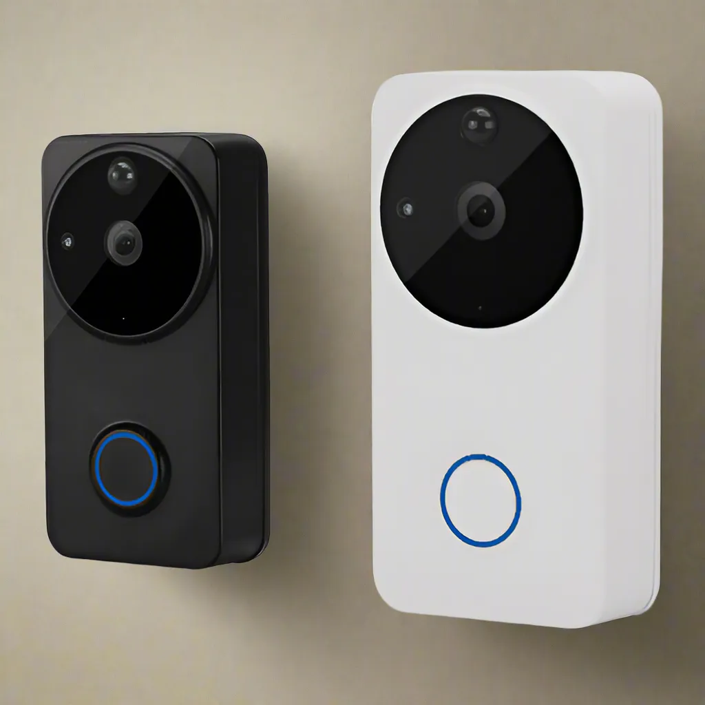 Smart Home Wireless Video Doorbell with Two-Way Audio, Motion Detection, and Night Vision