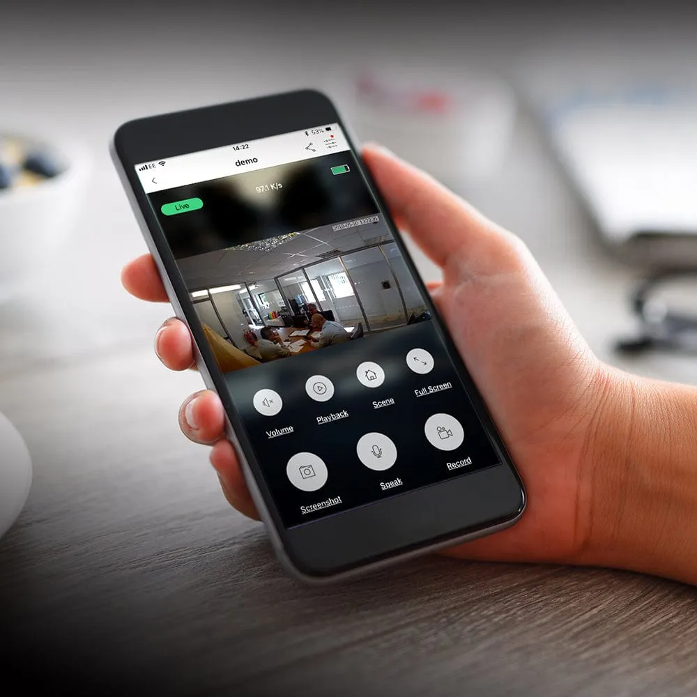 Smart Home Wireless Video Doorbell with Two-Way Audio, Motion Detection, and Night Vision