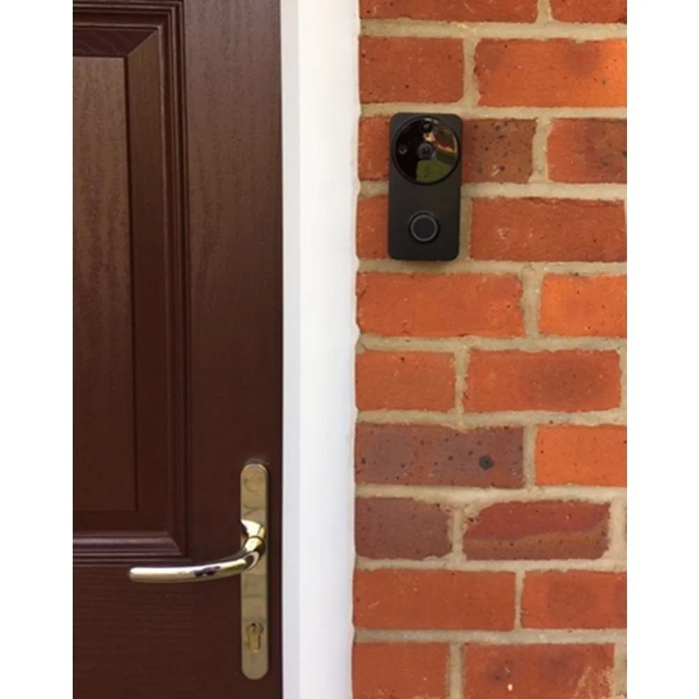 Smart Home Wireless Video Doorbell with Two-Way Audio, Motion Detection, and Night Vision