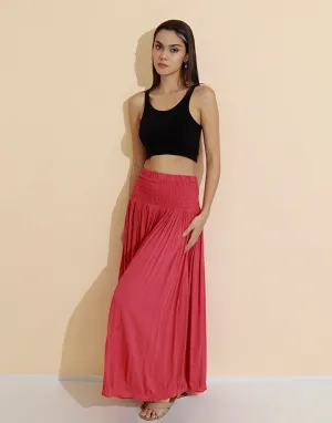Smocked Waist Skirt