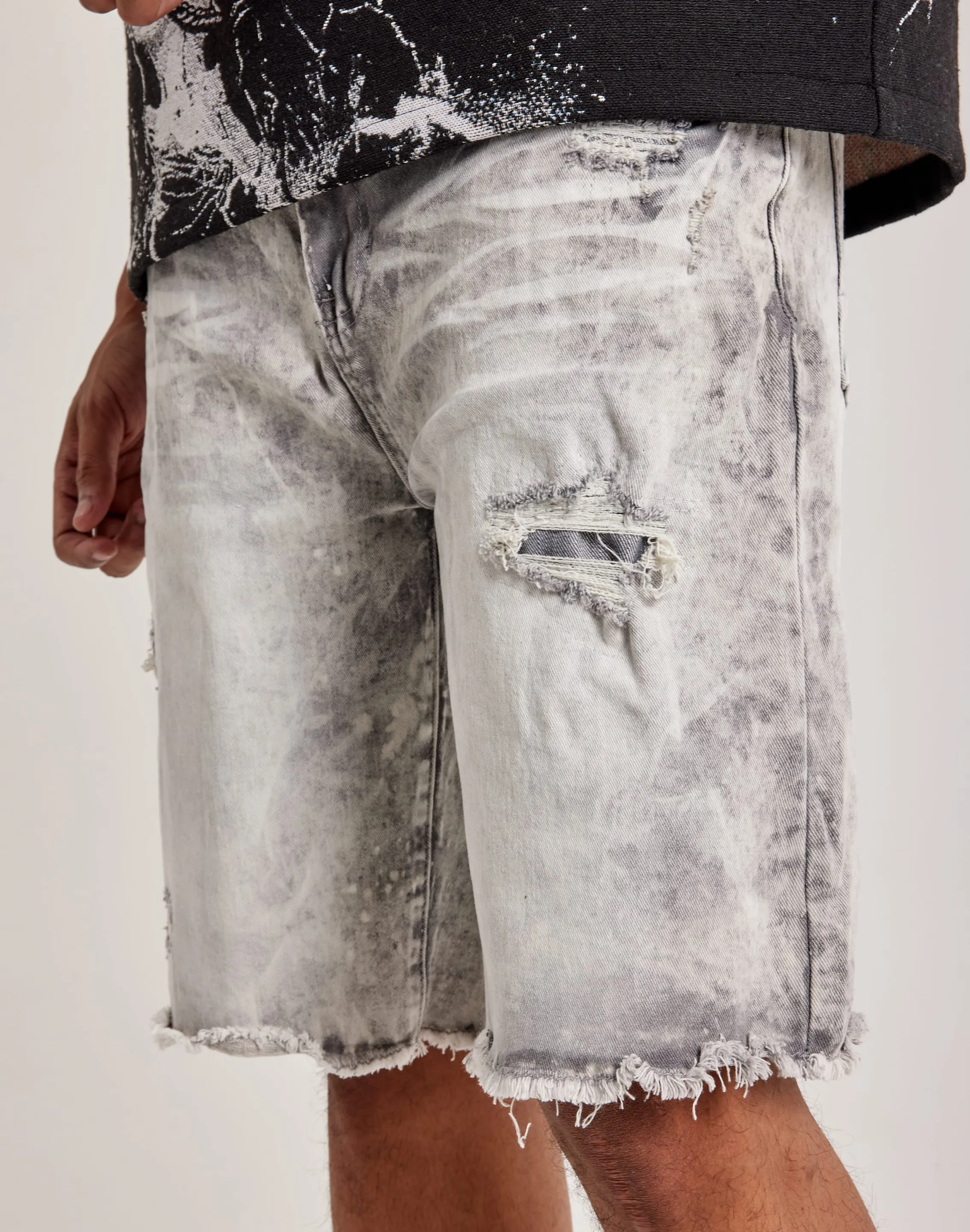 Smoke Rise Rip Off Shorts