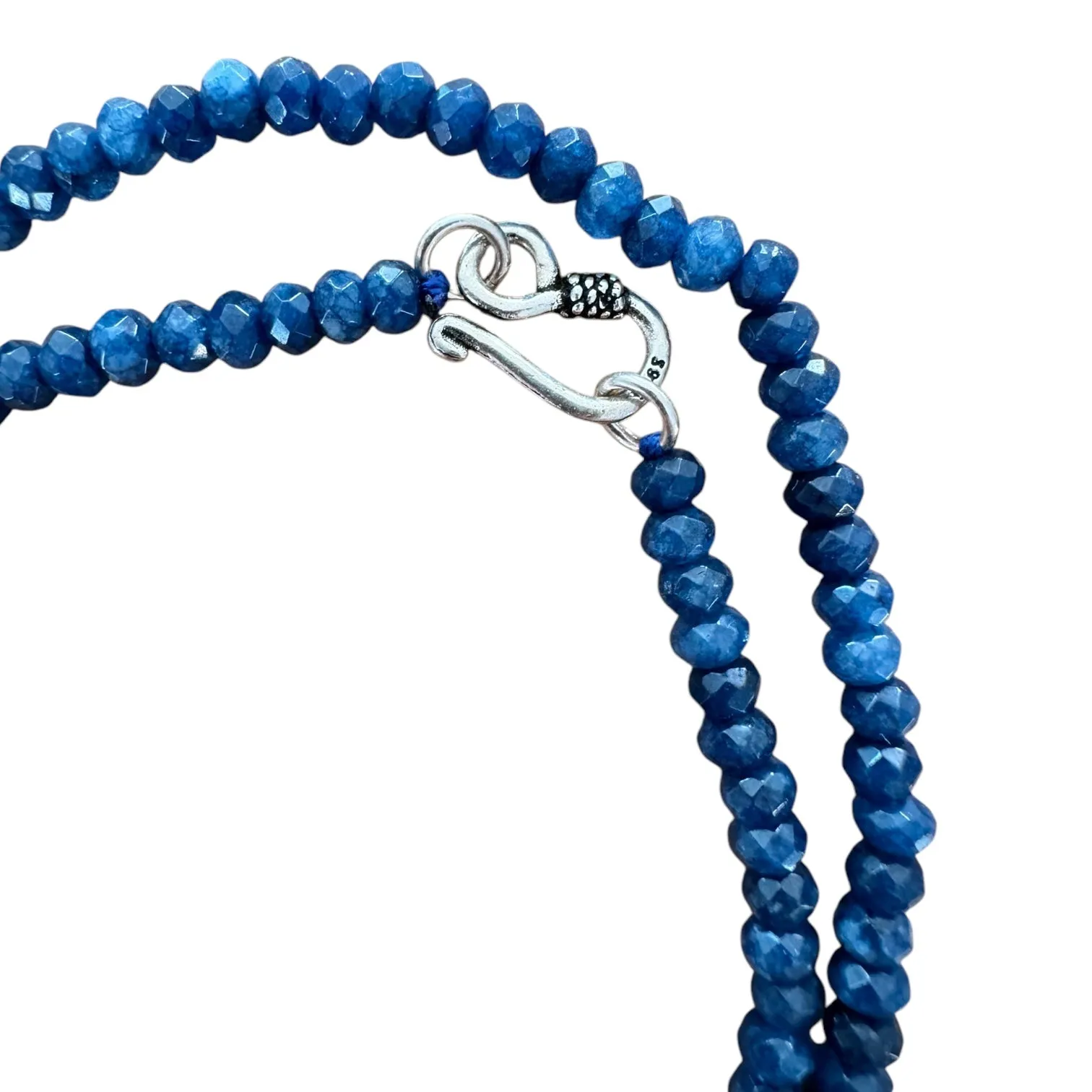 Sodalite Solid 925 Sterling Silver Pendant Necklace