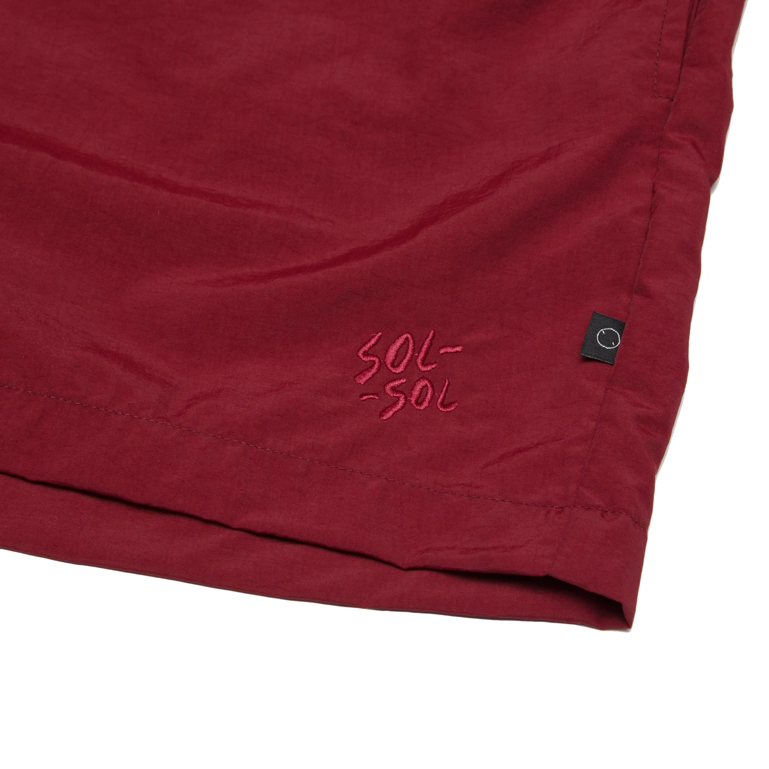 Sol Sol - Nylon Shorts - Burgundy