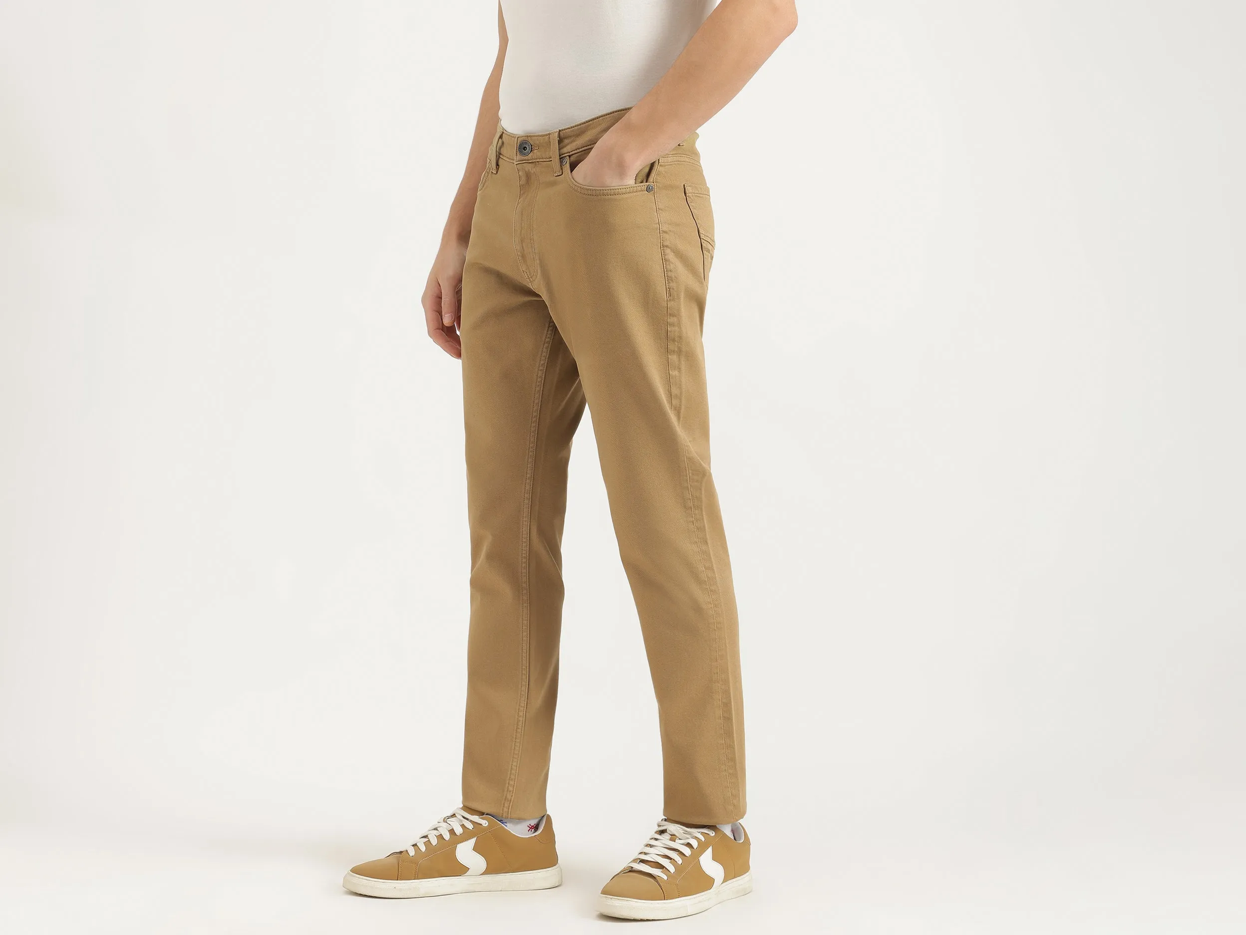 Solid Slim Fit Jeans