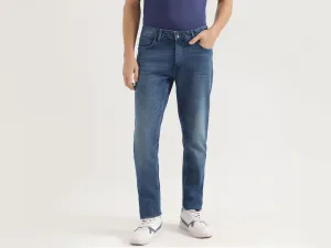 Solid Slim Tapered Fit Jeans