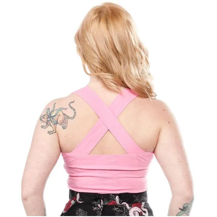 SOURPUSS VERONICA TOP PINK