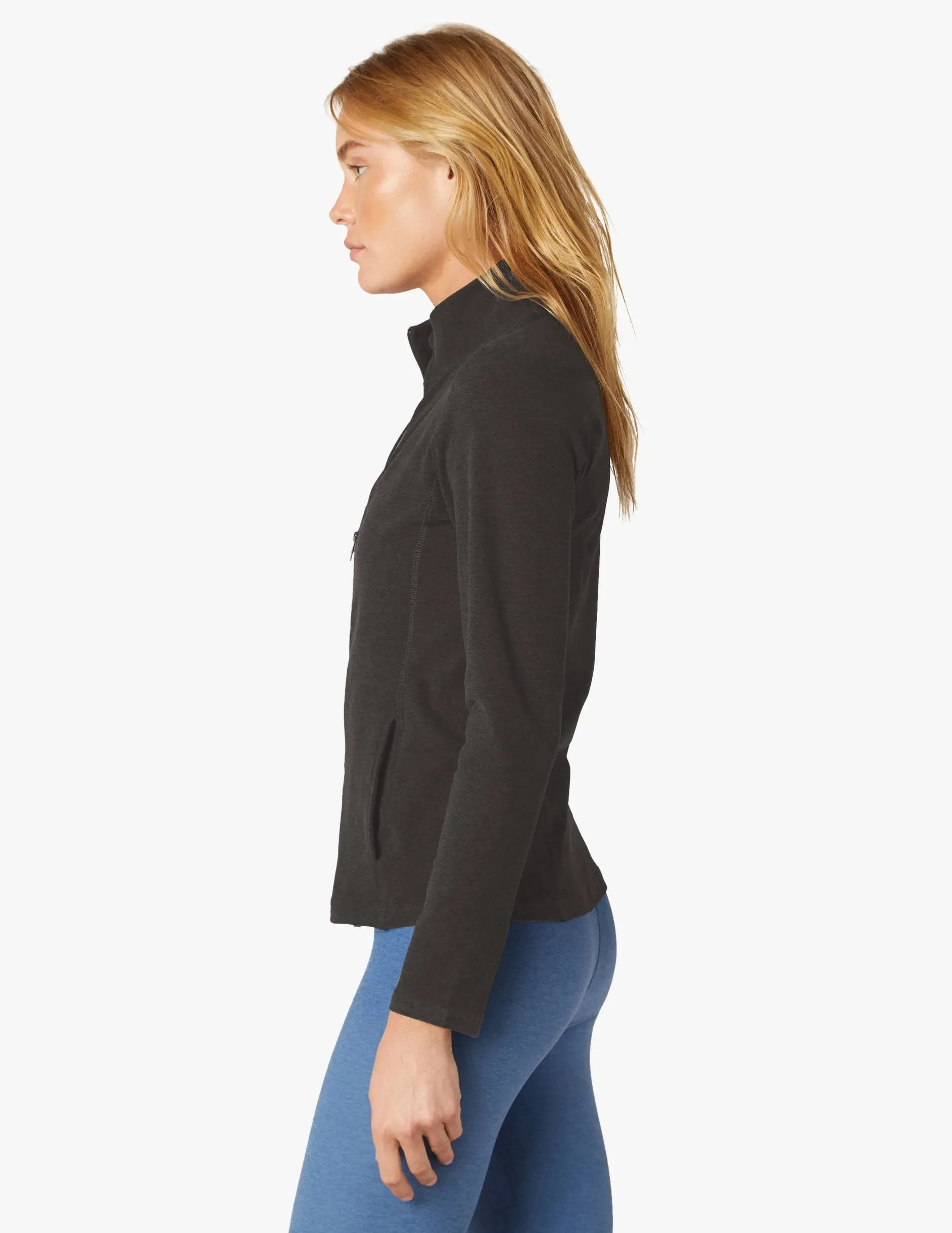 Spacedye On The Go Mock Neck Jacket