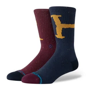 Stance X Harry Potter Ron and Harry Crew Socks - Navy