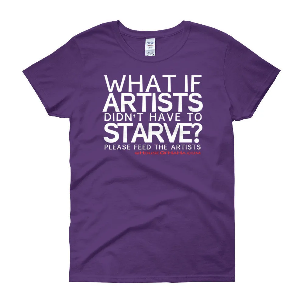 Starving Artists Fitted T-Shirt
