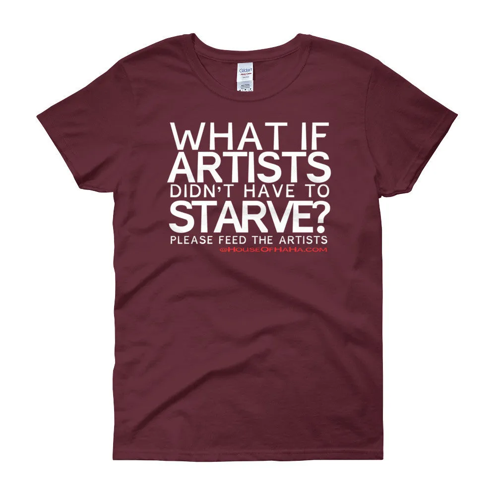 Starving Artists Fitted T-Shirt