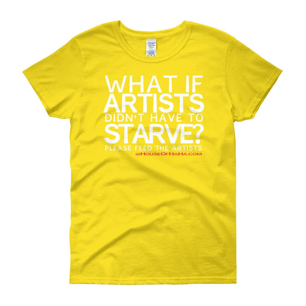 Starving Artists Fitted T-Shirt