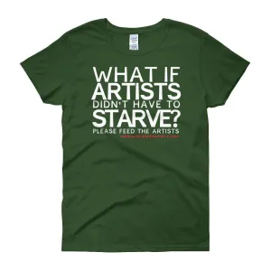 Starving Artists Fitted T-Shirt