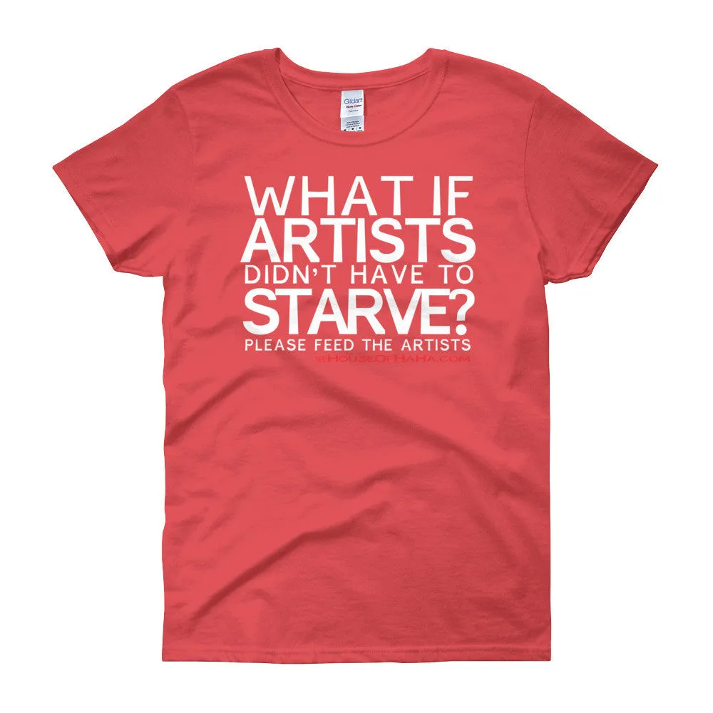 Starving Artists Fitted T-Shirt