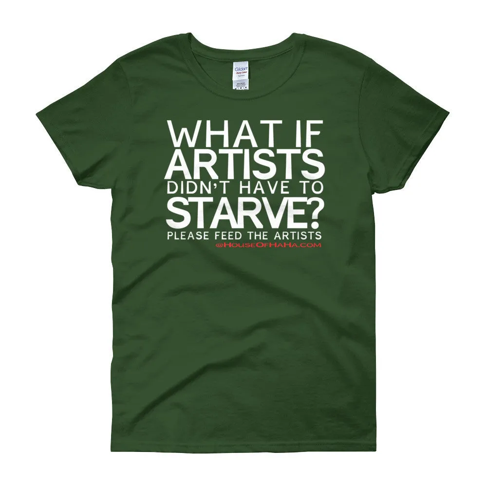 Starving Artists Fitted T-Shirt