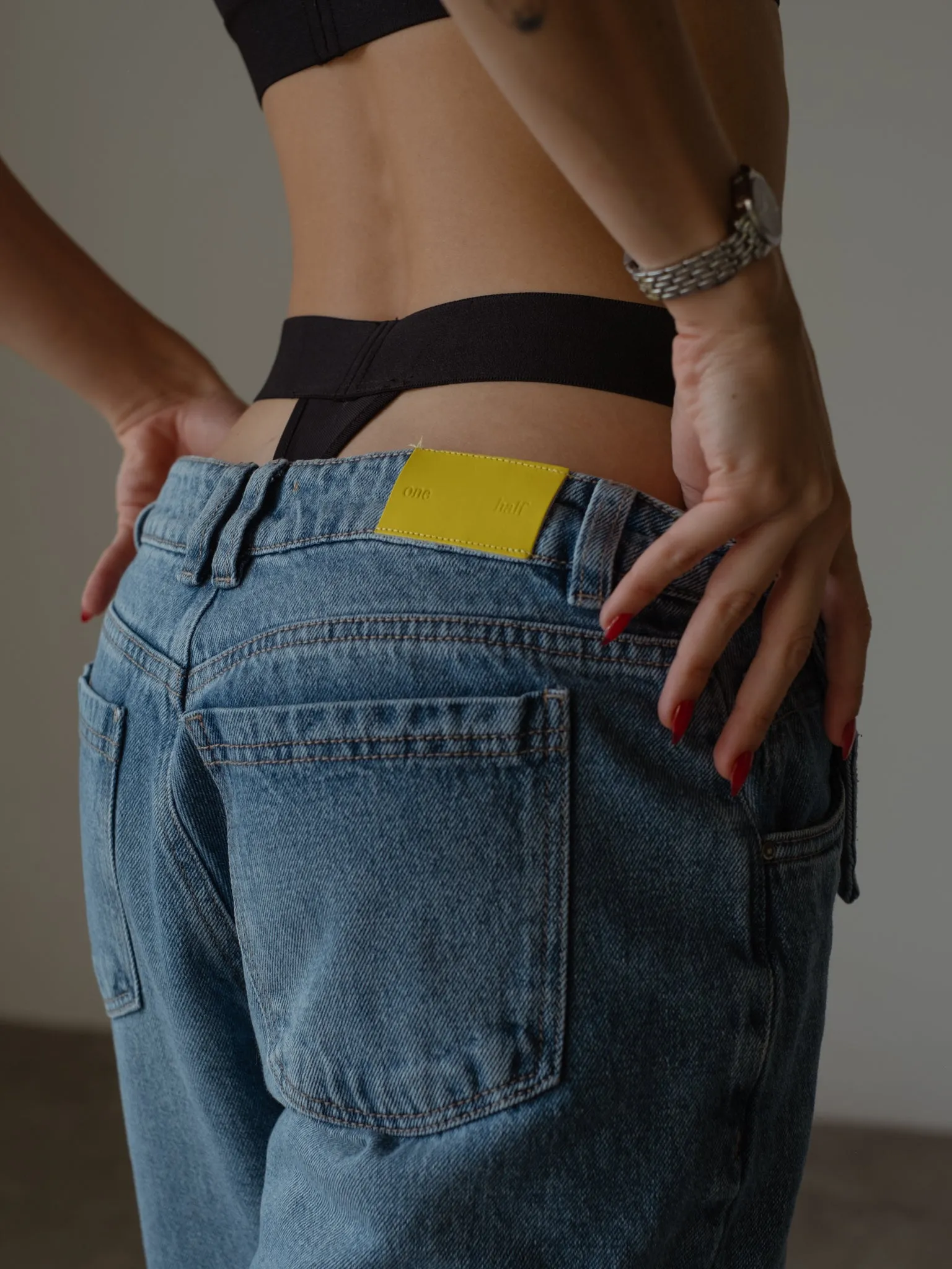 STRAIGHT REGULAR JEAN  - MEDIUM BLUE