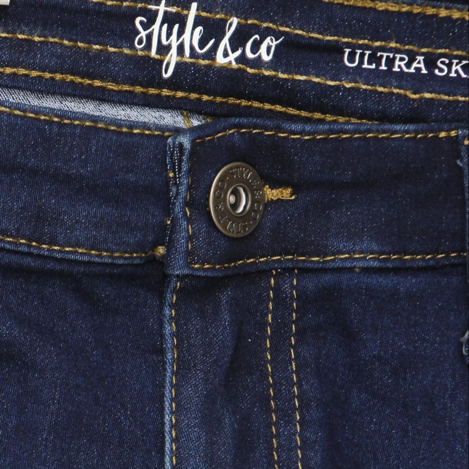 Style & Co Womens Denim Ultra-Skinny Jeans 100004570