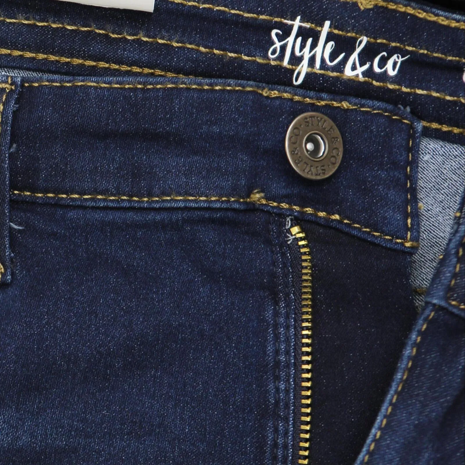 Style & Co Womens Denim Ultra-Skinny Jeans 100004570