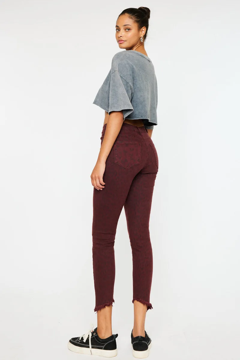 Tayona High Rise Cropped Skinny Jeans