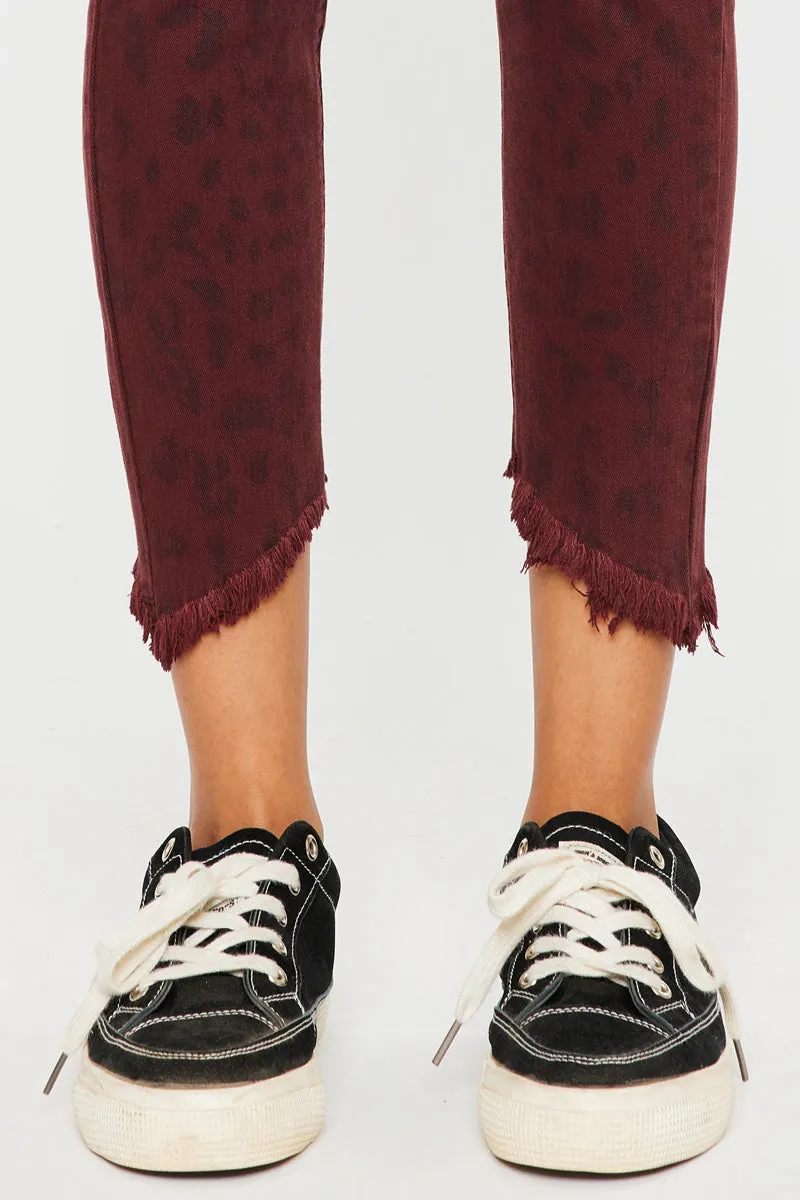 Tayona High Rise Cropped Skinny Jeans