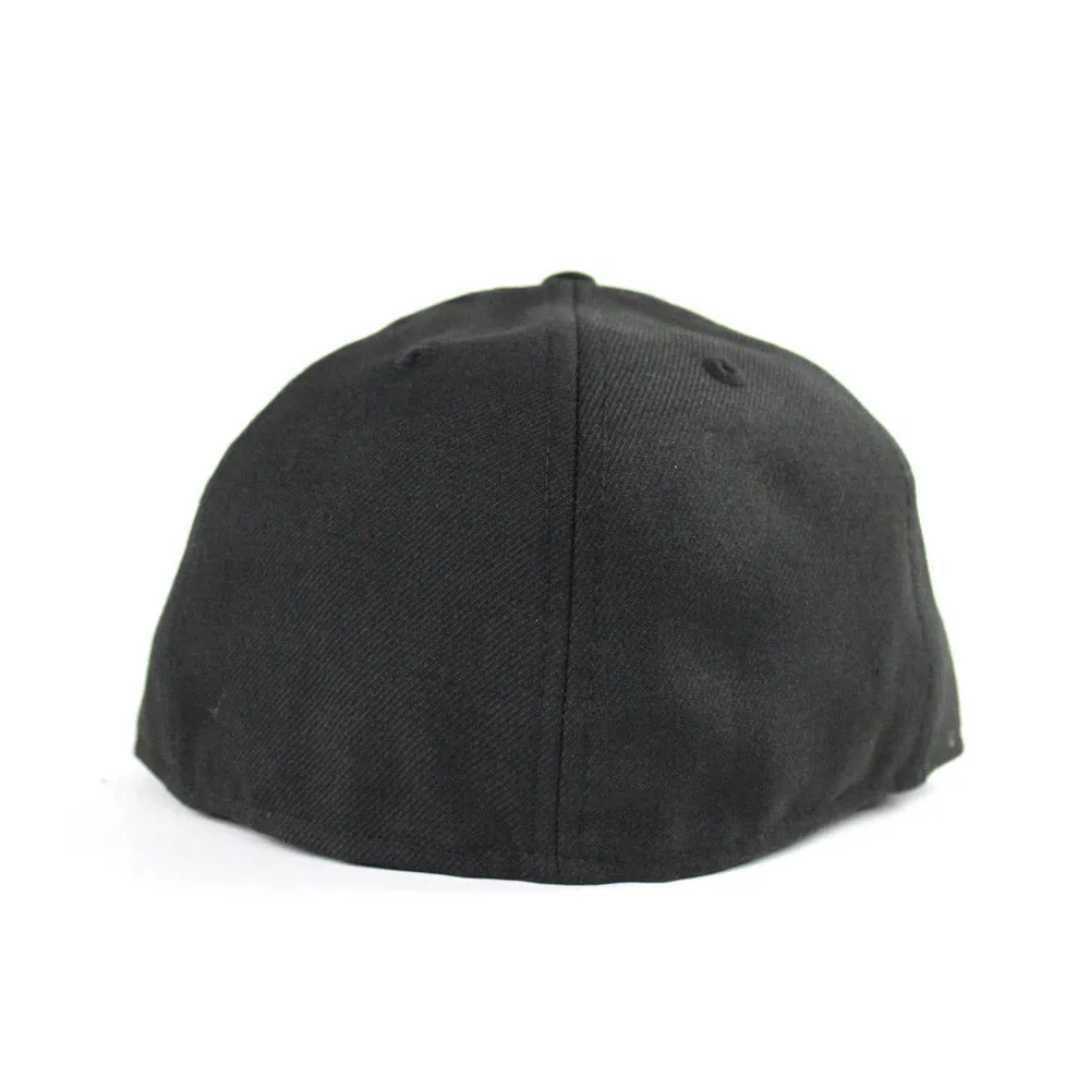 TEXAS TECH RED RAIDERS New Era 59Fifty Fitted Hat (Black Gray Under Brim)