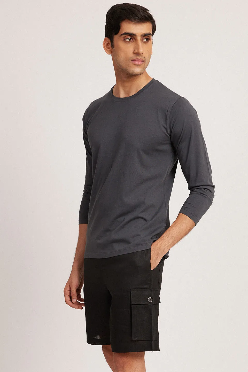 The Linen Cargo Shorts