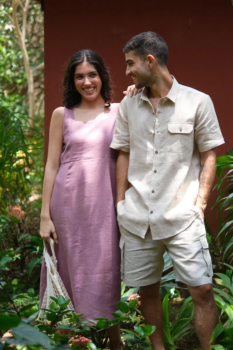 The Linen Cargo Shorts